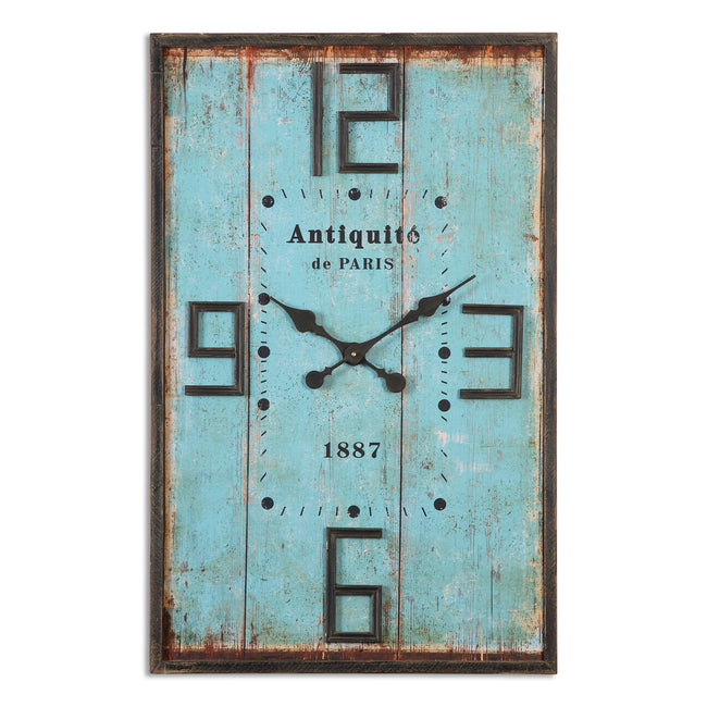 Antiquite Distressed Wall Clock