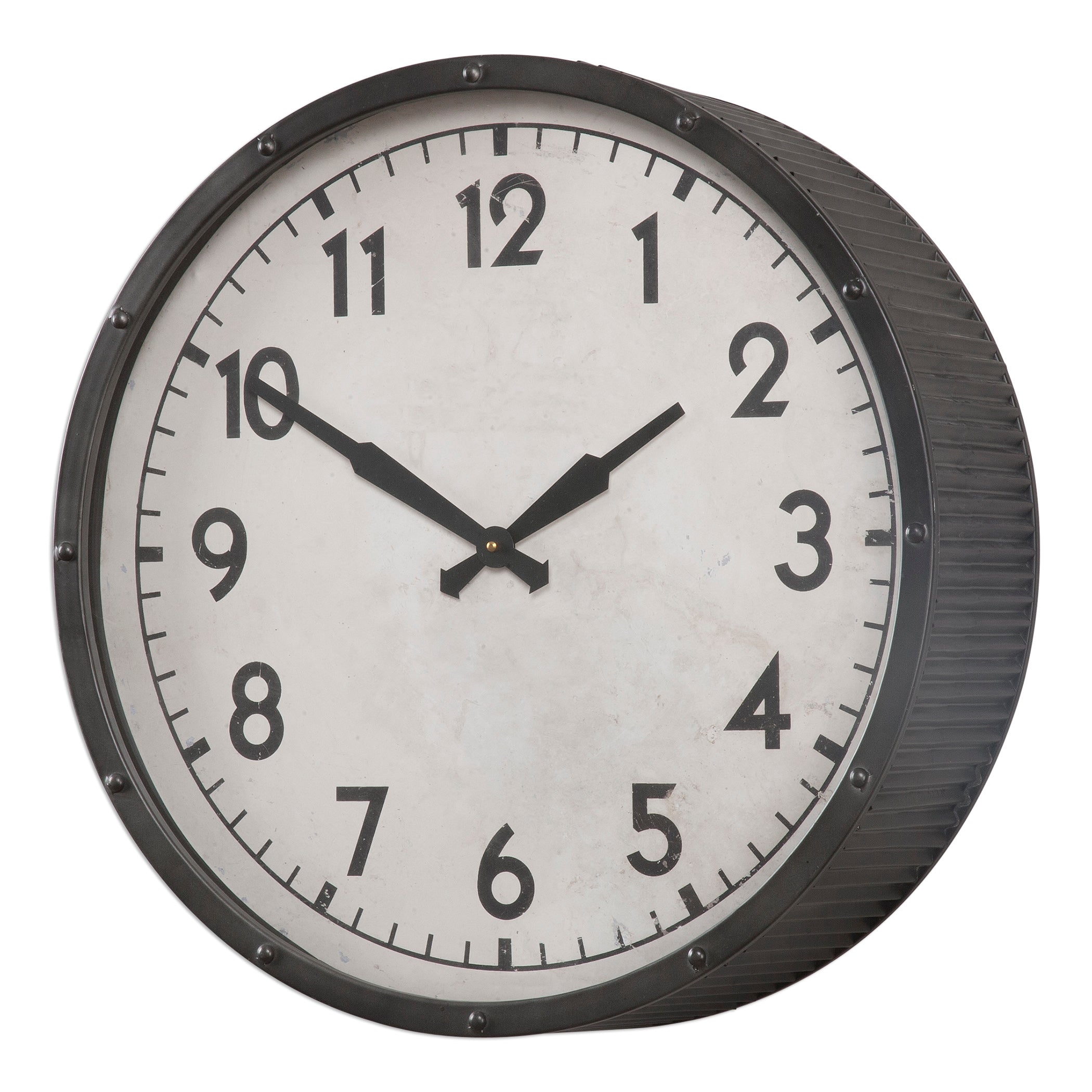 Berta Ivory Wall Clock