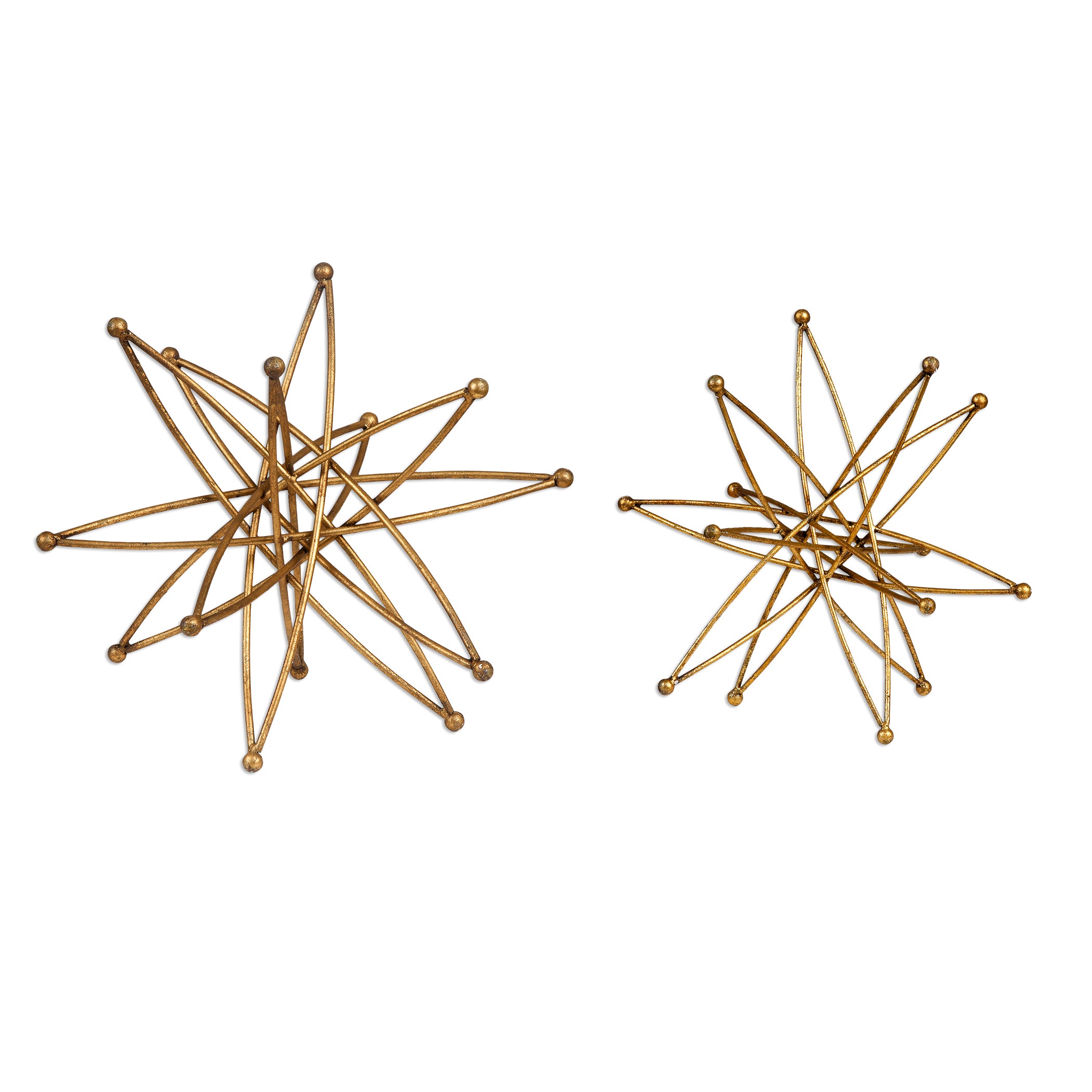 Constanza Gold Atom Accessories - Set of 2