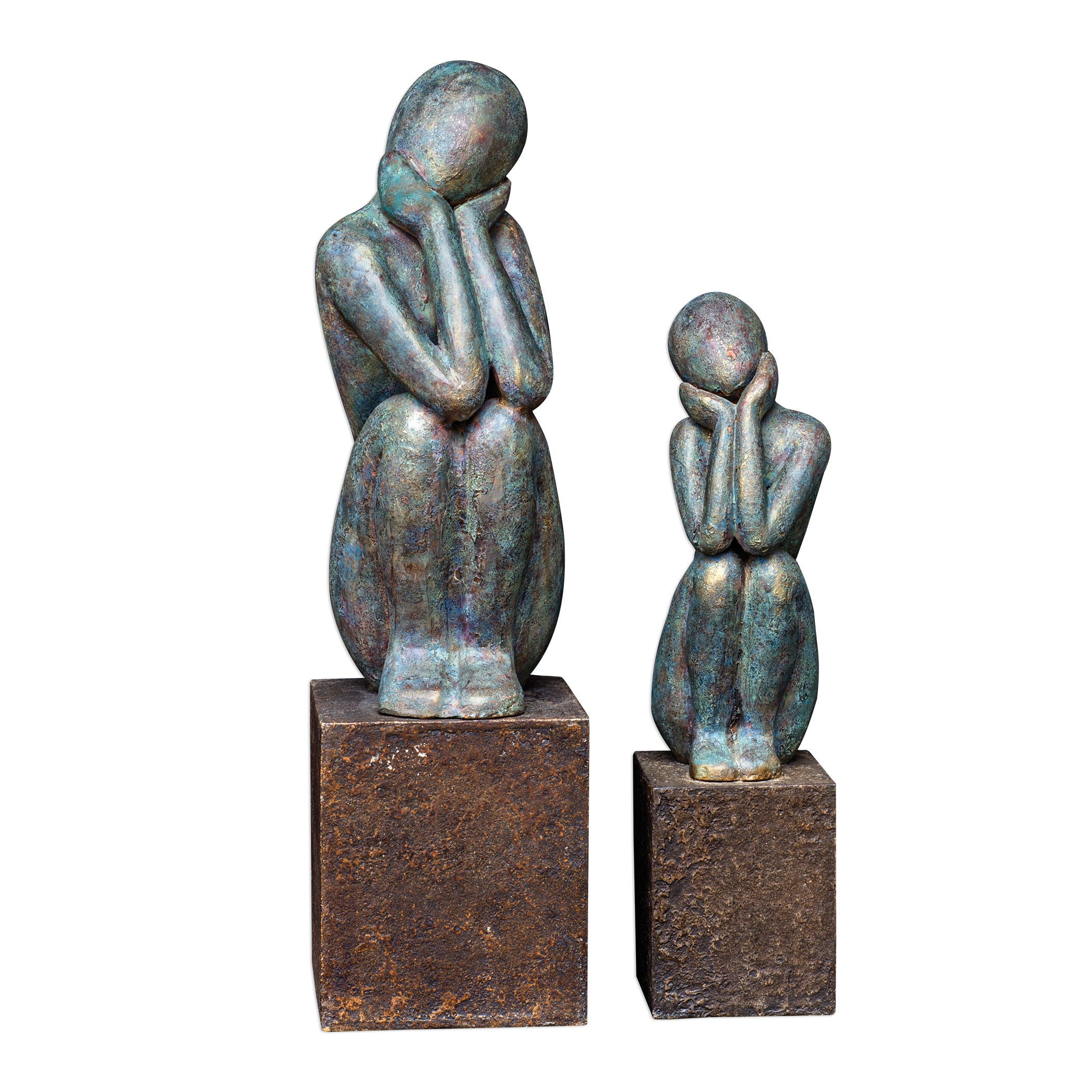 Jayin Figurine Sculptures - Set of 2