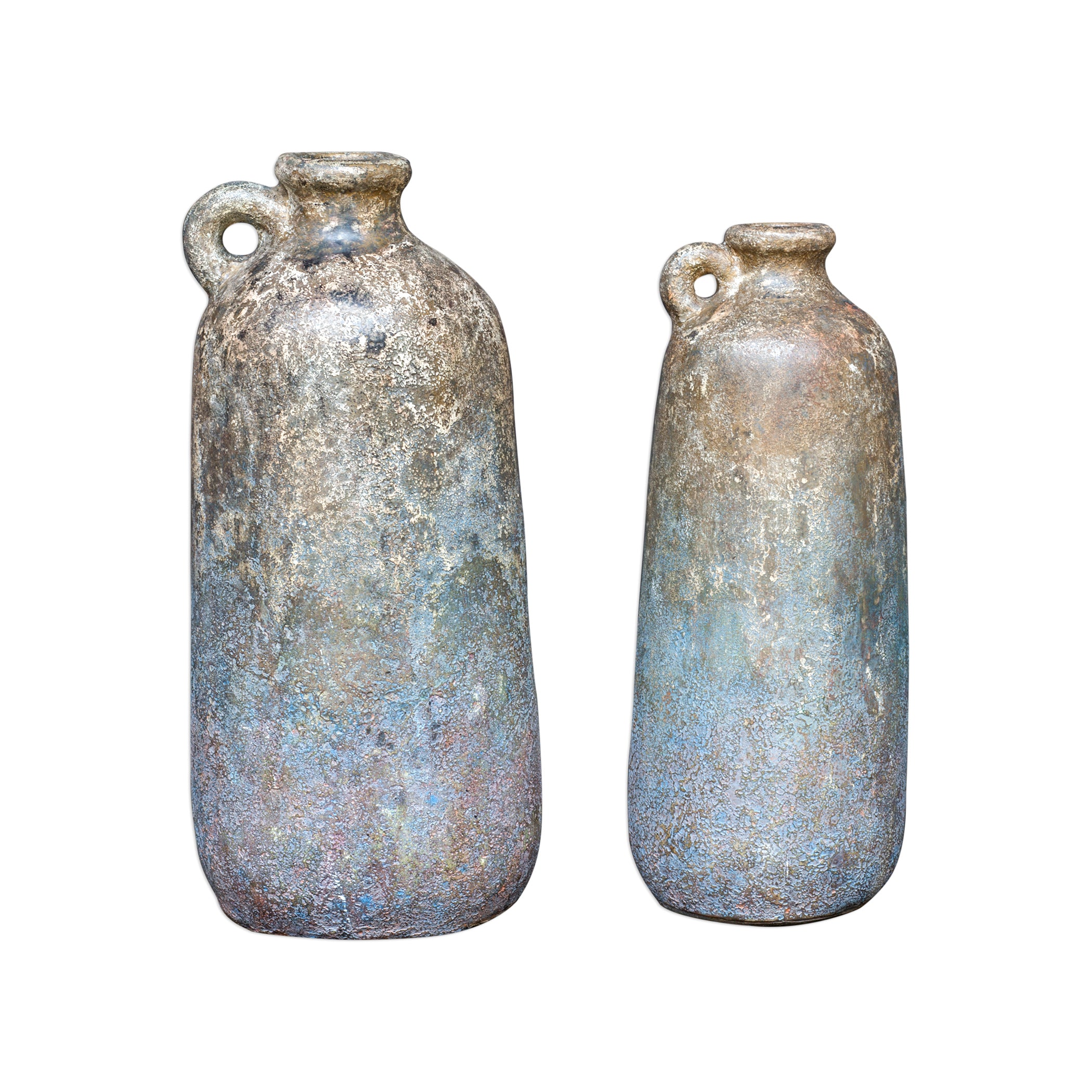 Ragini Terracotta Bottles - Set of 2