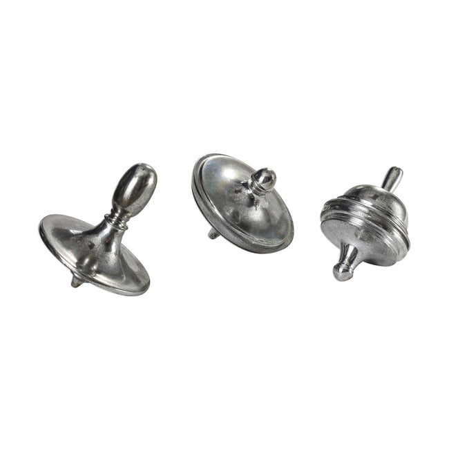 Spinning Tops Sculptures - Set of 3