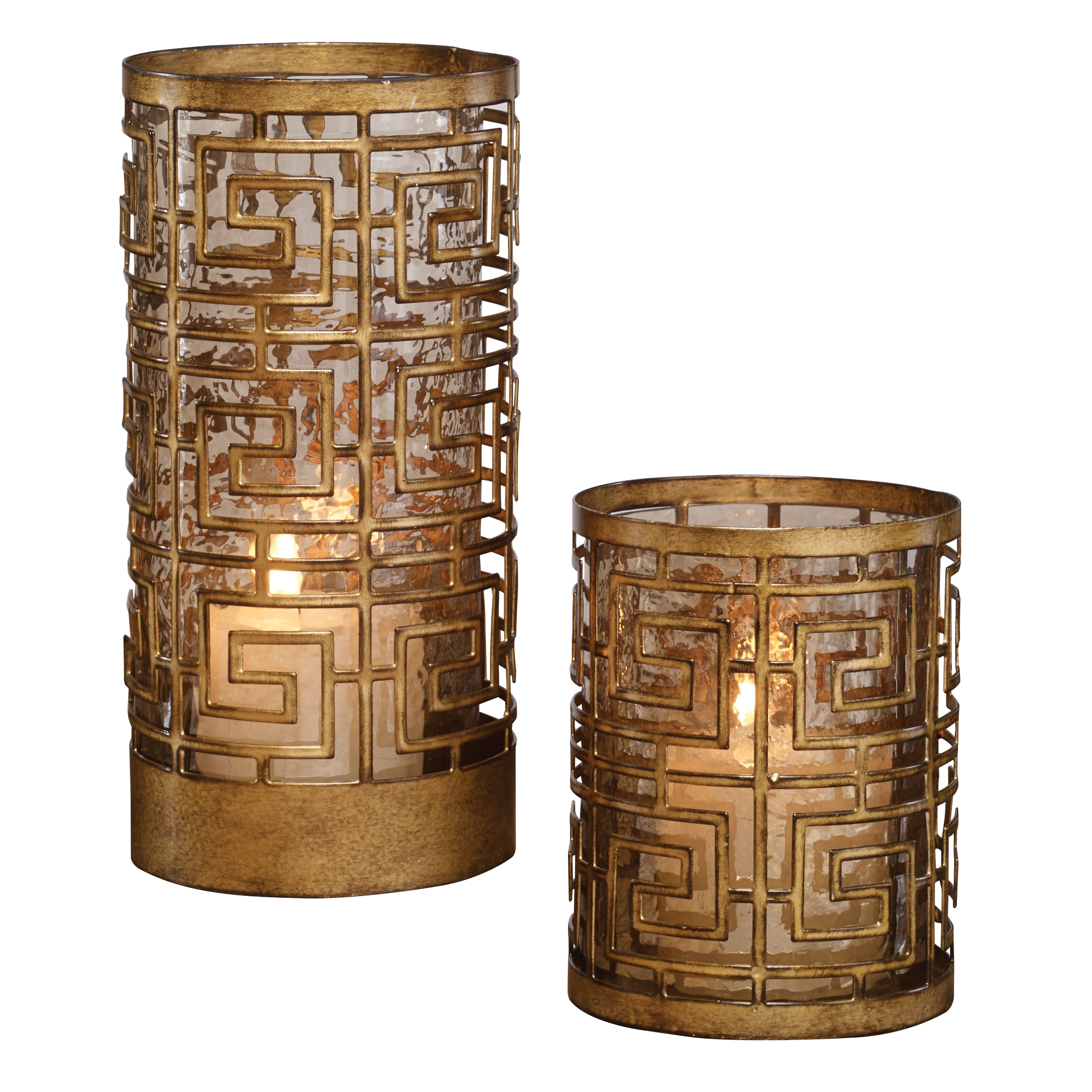 Ruhi Hurricane Candleholders - Set of 2