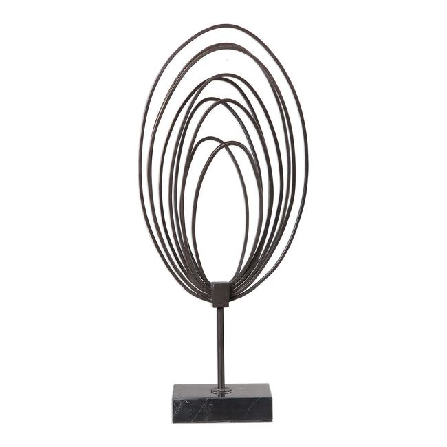 Remi Steel Ring Sculpture