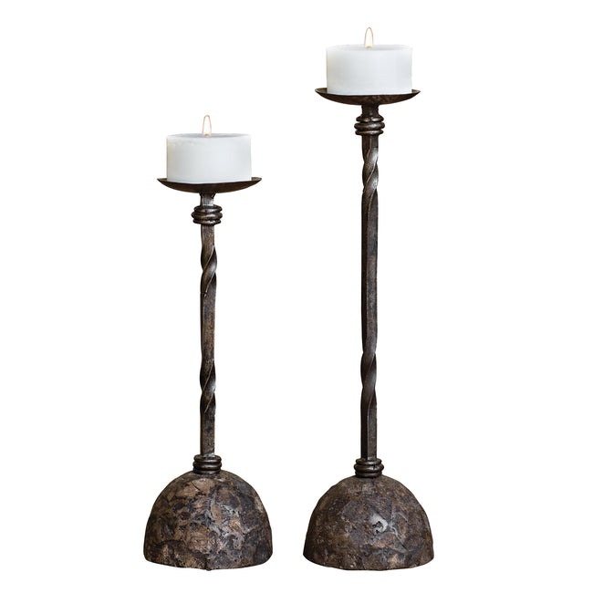 Keegan Tall Candleholders - Set of 2