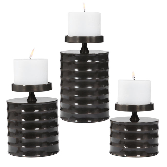 Pernille Modern Candleholders - Set of 3