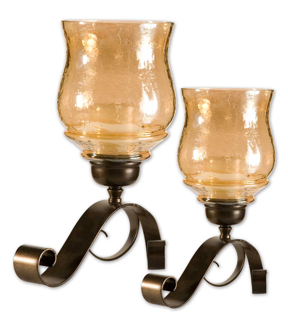 Joselyn Bronze Candleholders - Set of 2