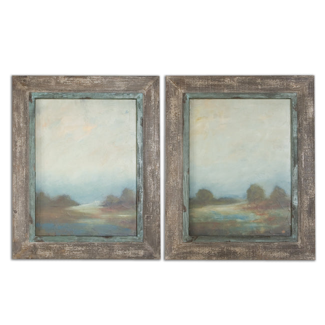 Morning Vistas Framed Art - Set of 2