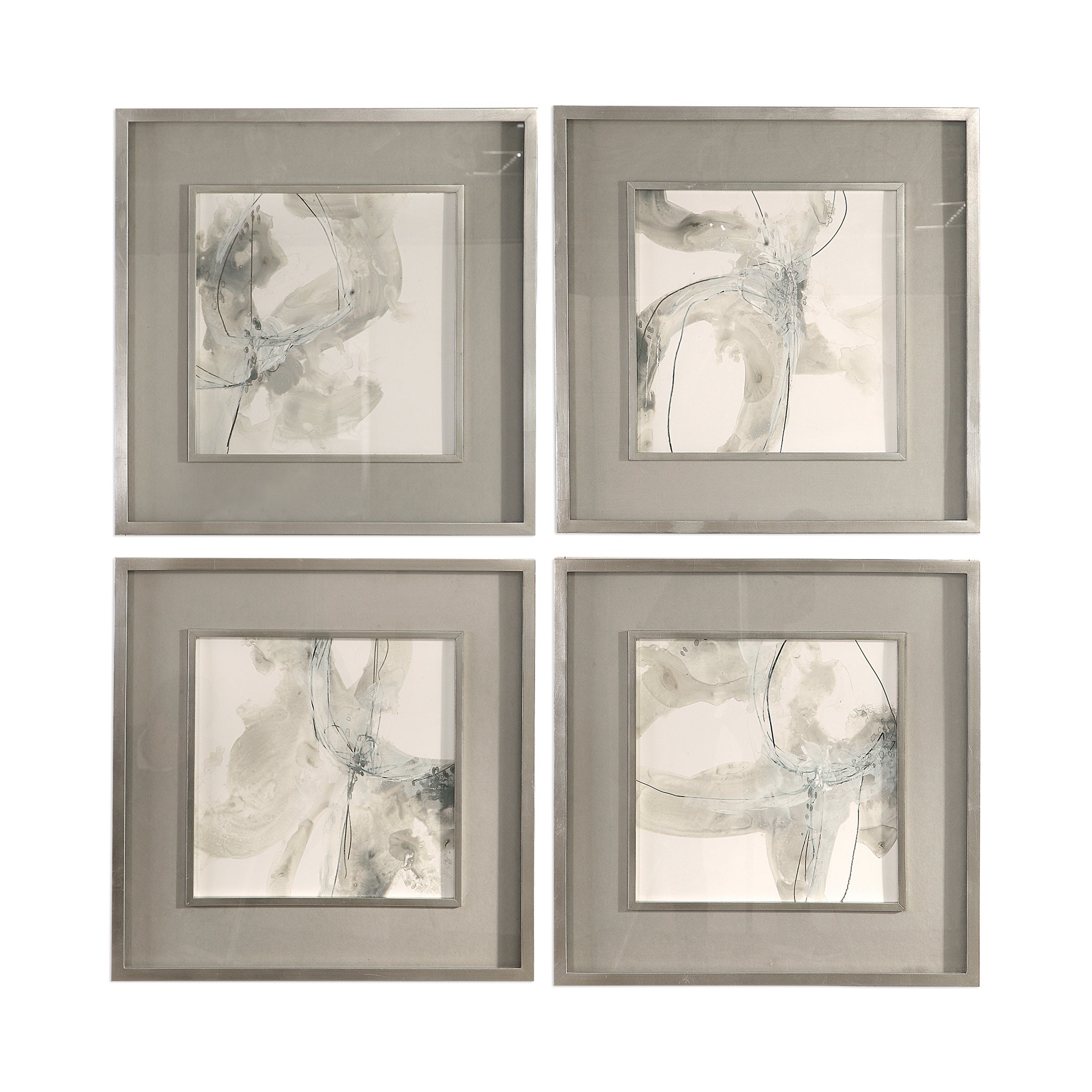 Divination Abstract Art - Set of 4