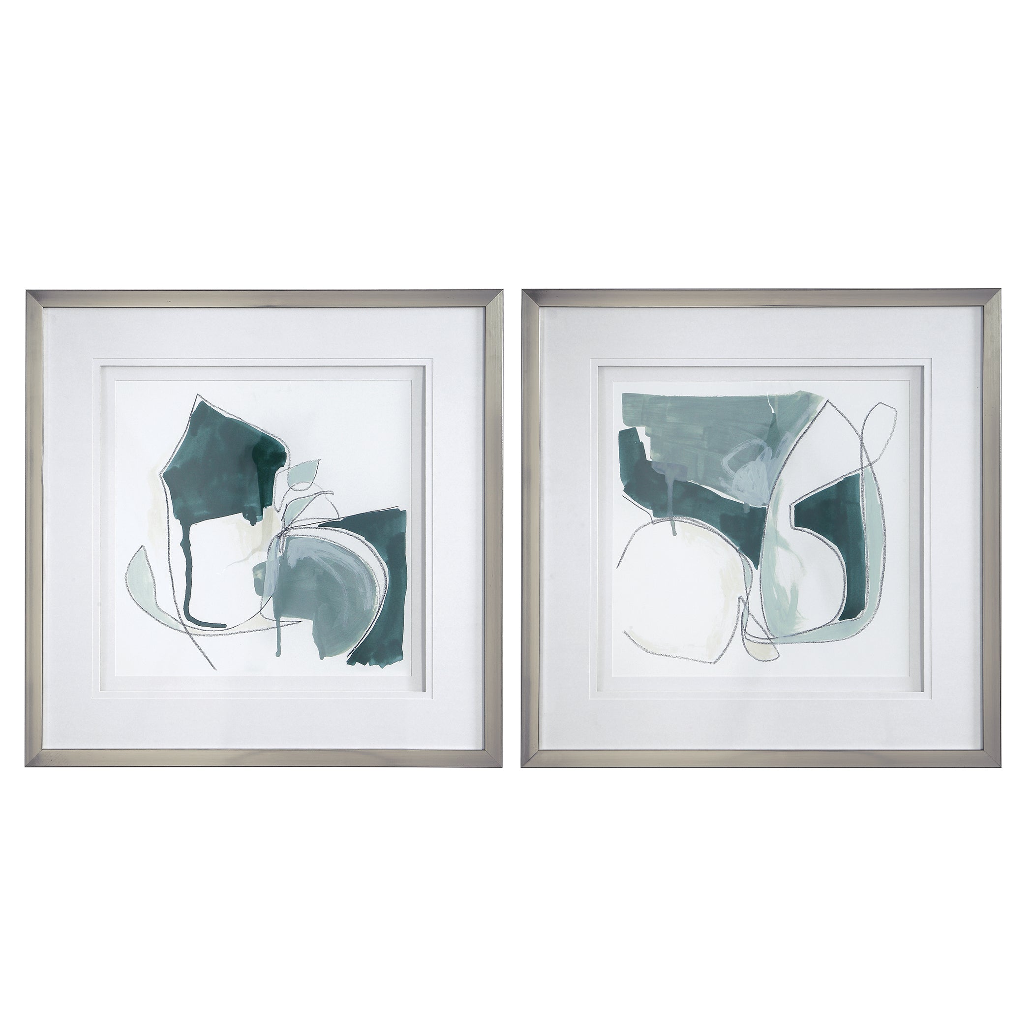 Idlewild Framed Prints - Set of 2