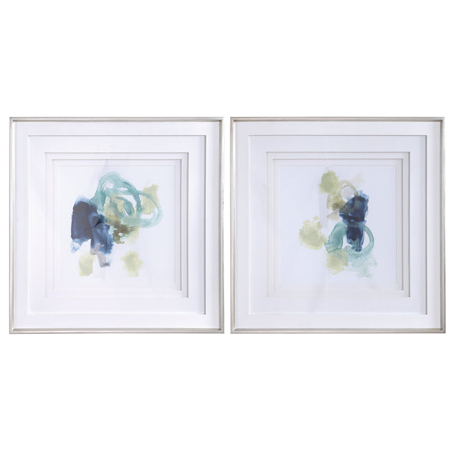 Integral Motion Framed Prints - Set of 2