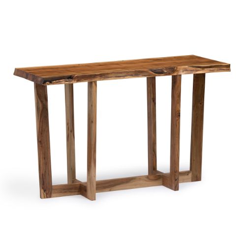 Berkshire Natural Live Edge Wood Media Console Table