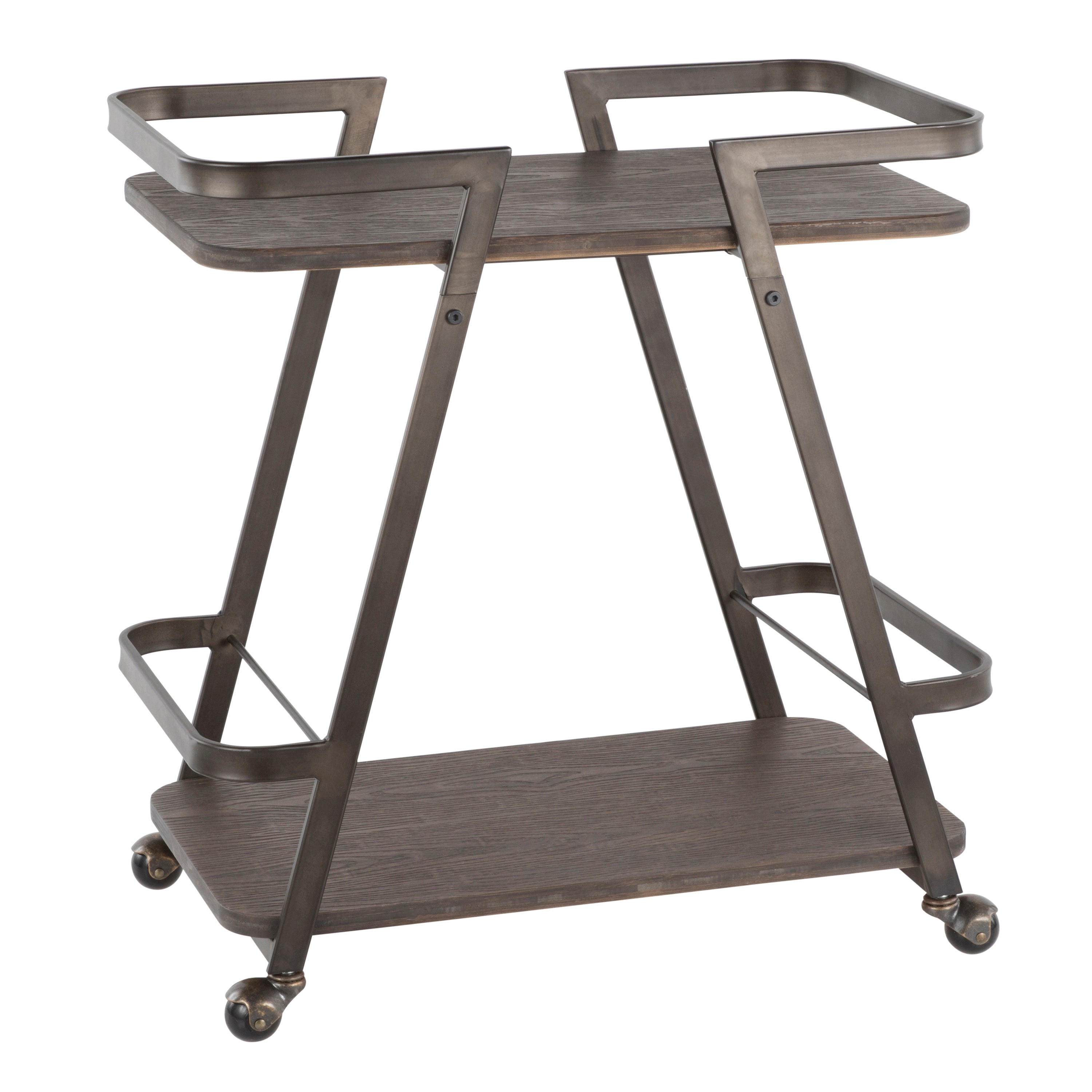Seven Bar Cart - 28.5", Espresso
