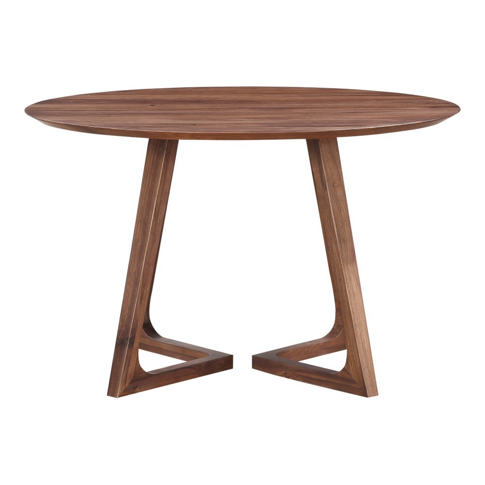 Godenza Dining Table Round - Walnut