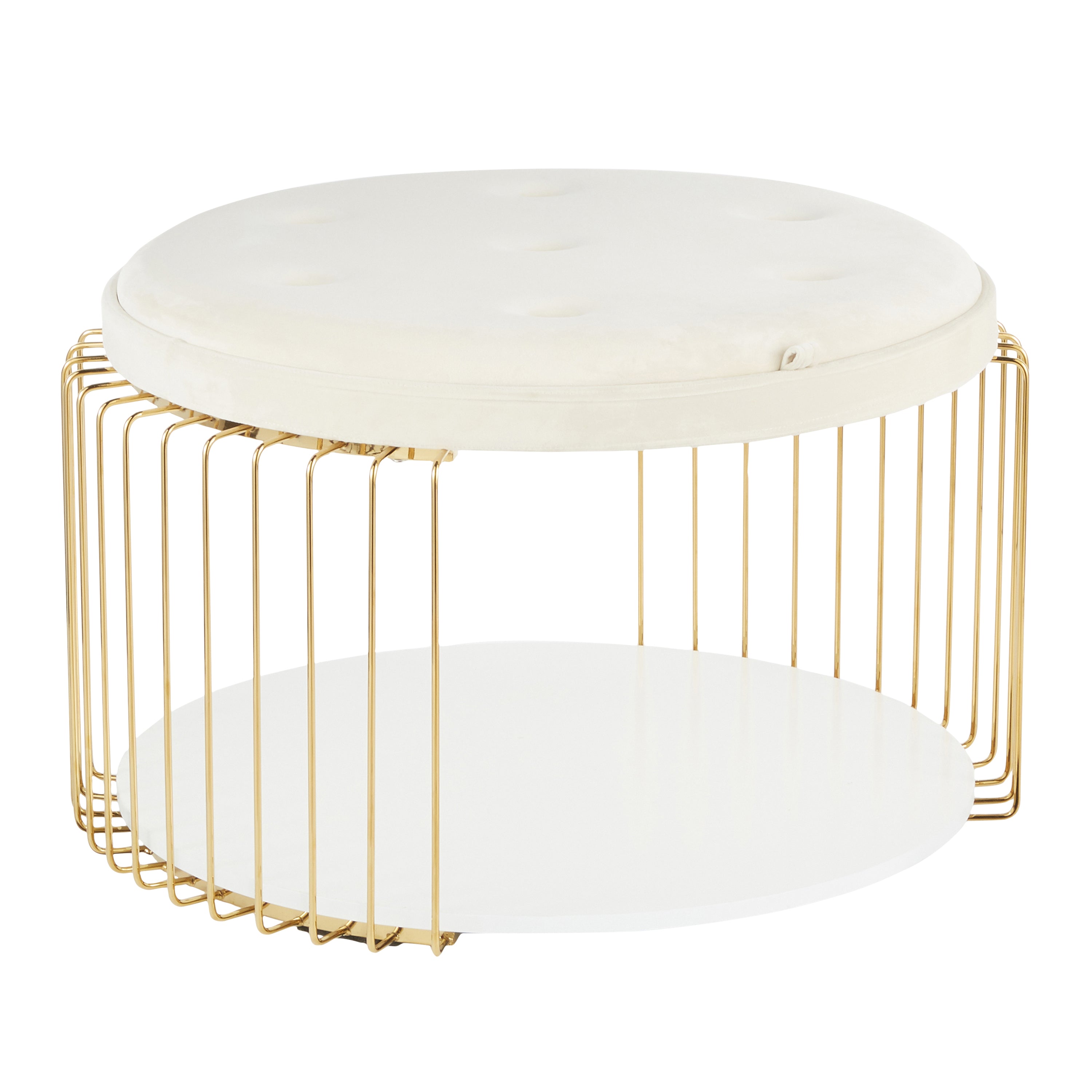 Canary Coffee Table - 31.5", White