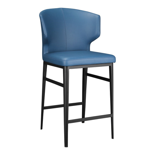 Delaney Counter Stool - Steel Blue