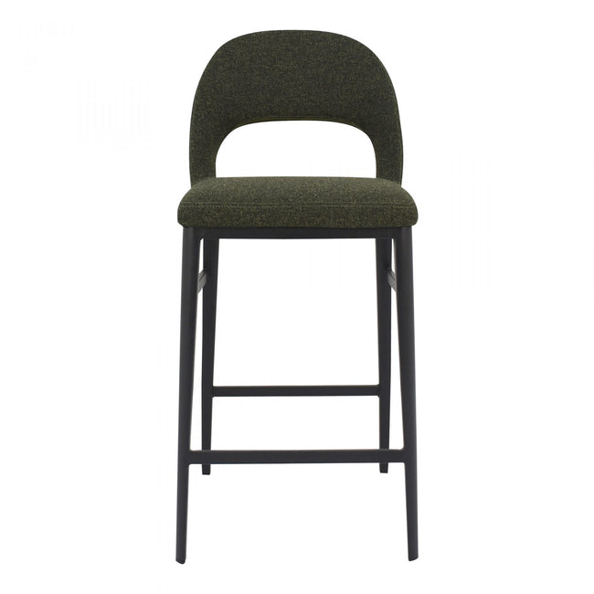 Roger Counter Stool - Green Velvet