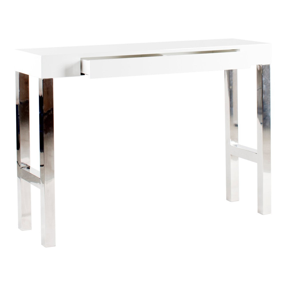 Tura Console Table - White Laquer