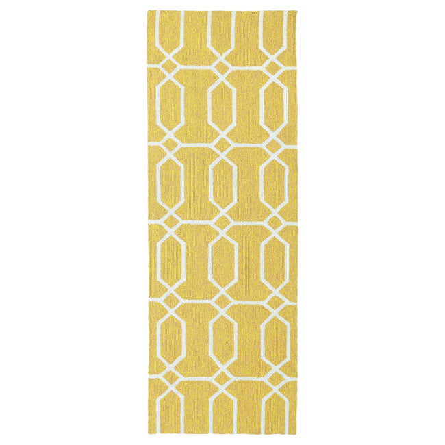 Escape Collection Rug - 2' x 6', Gold, ESC10