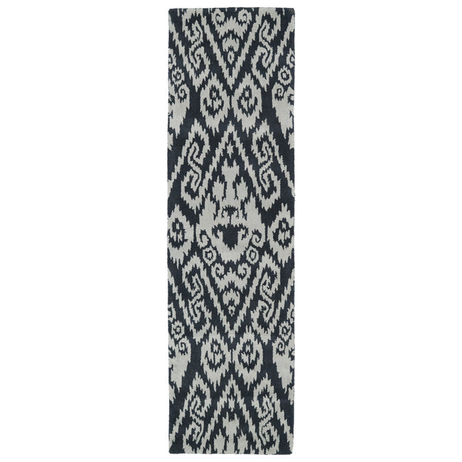 Evolution Hand Tufted Runner - 2'3" x 8', Gray, EVL02