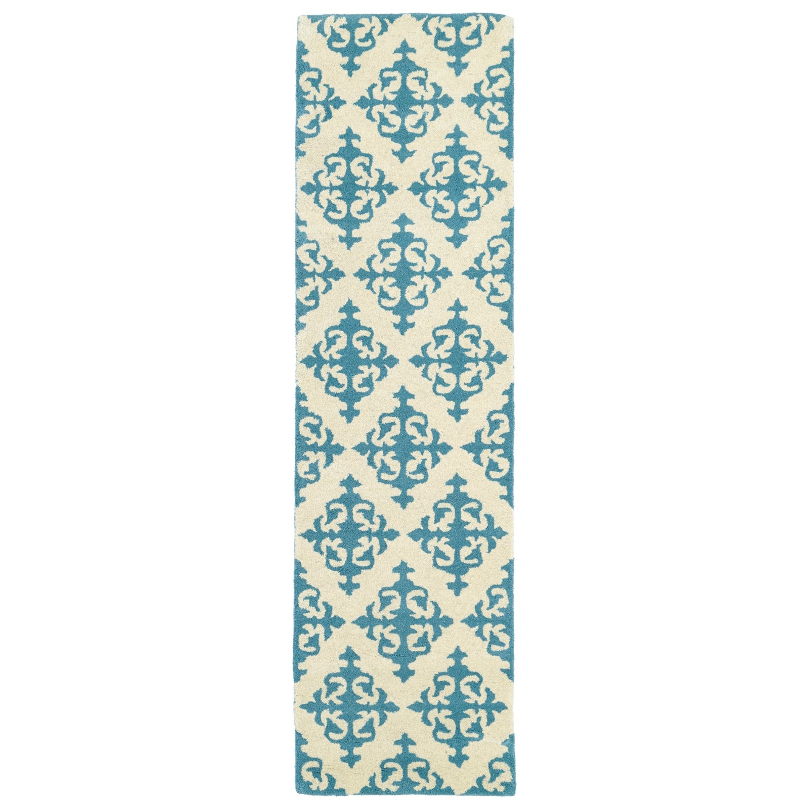 Evolution Hand Tufted Runner - 2'3" x 8', Spa, EVL05