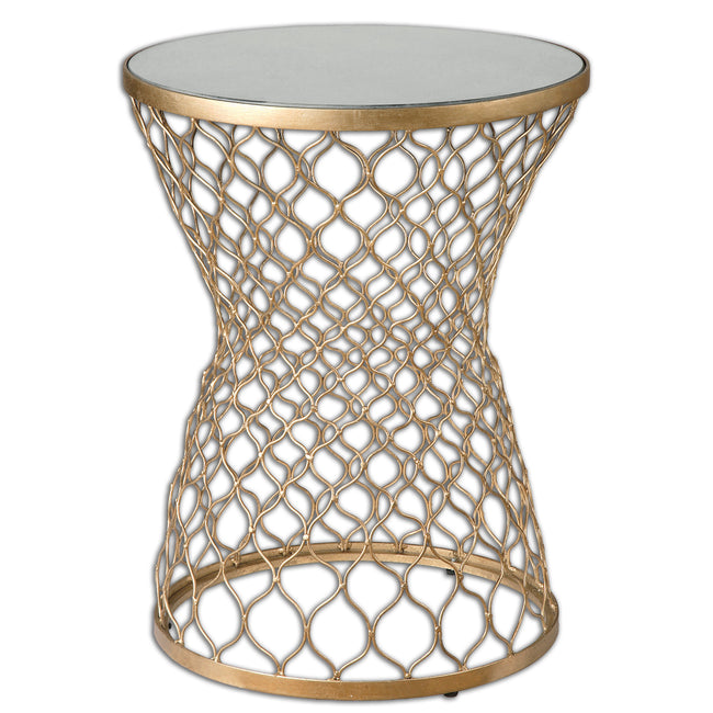 Naeva Gold End Table