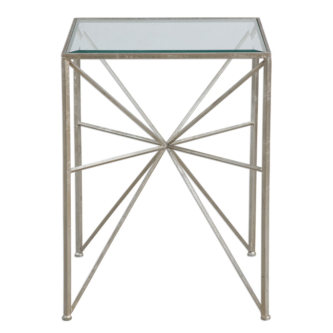 Silvana Silver Side Table