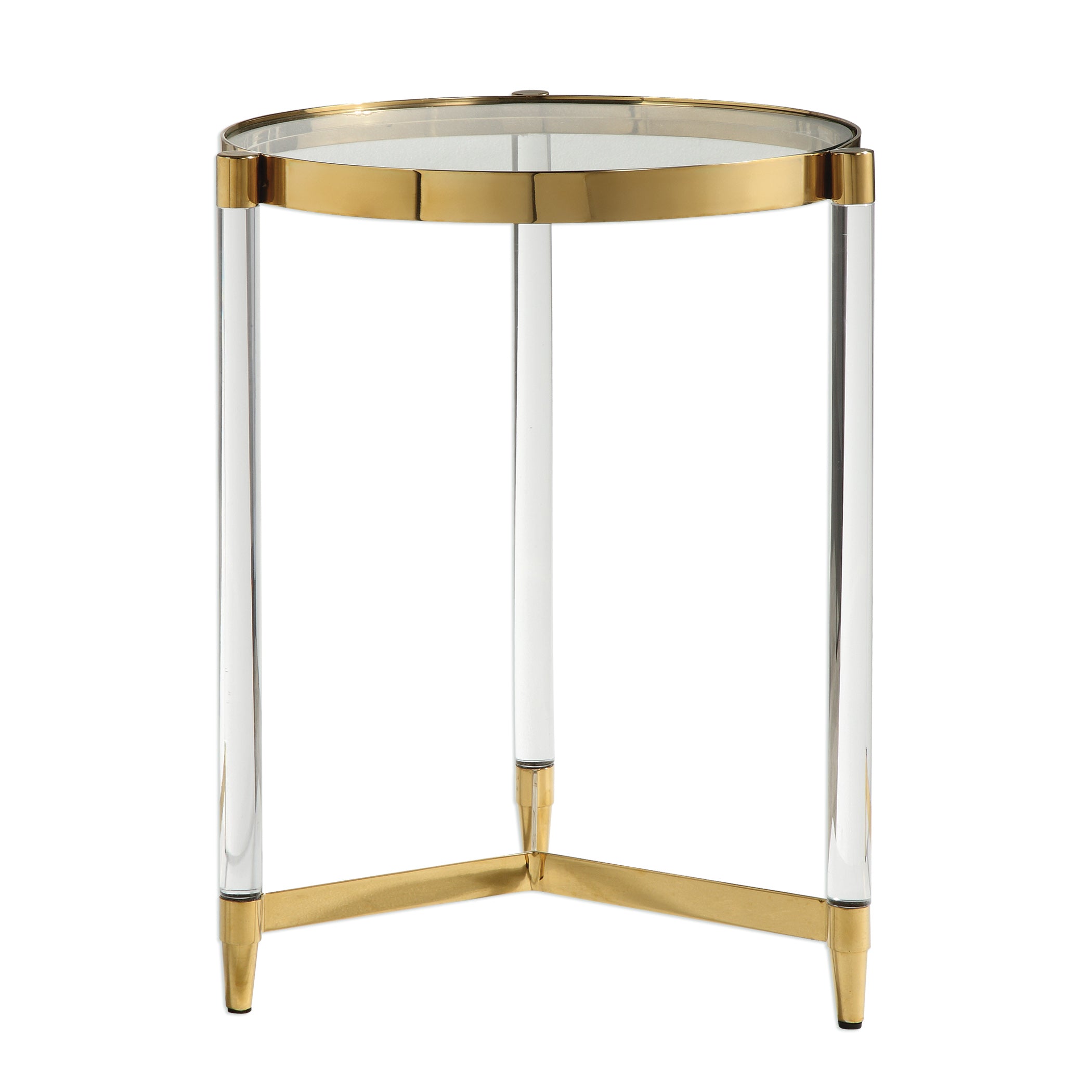 Kellen Glass Accent Table