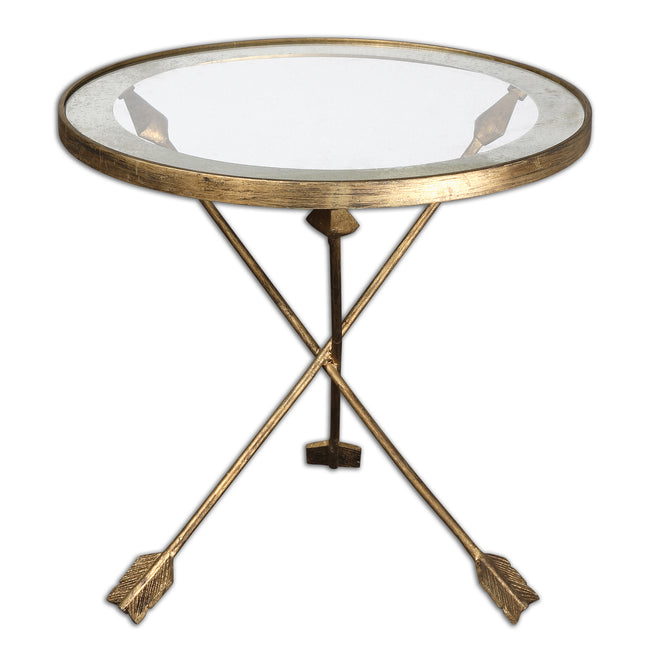 Aero Glass Top Accent Table