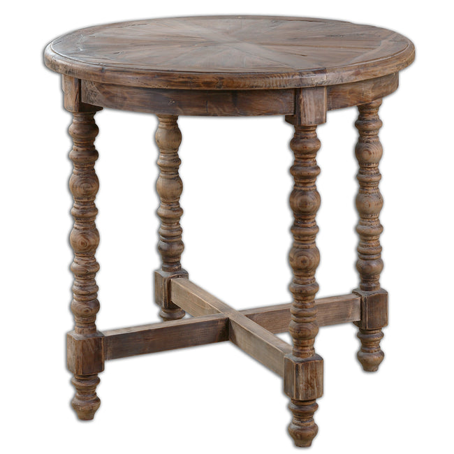 Samuelle Wooden End Table