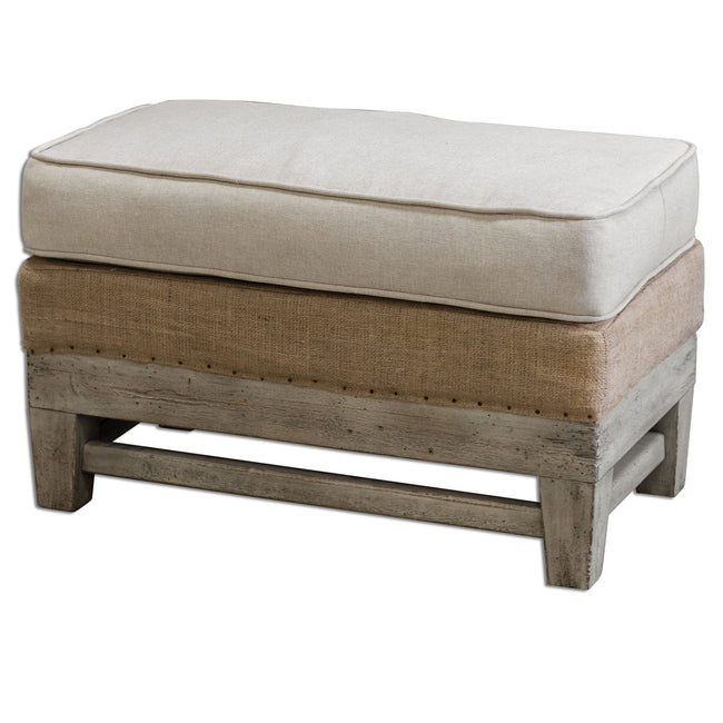 Schafer Linen Ottoman