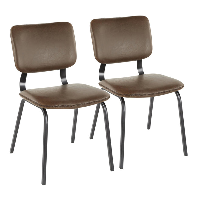 Foundry Chair - Set of 2, Espresso