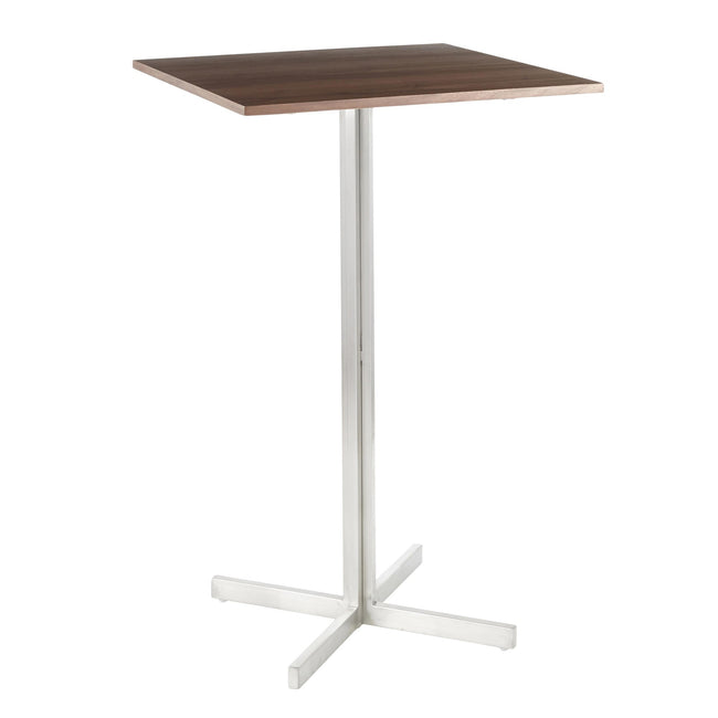 Fuji Square Bar Table - Walnut