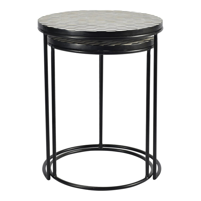 Optic Nesting Tables - Set of 2