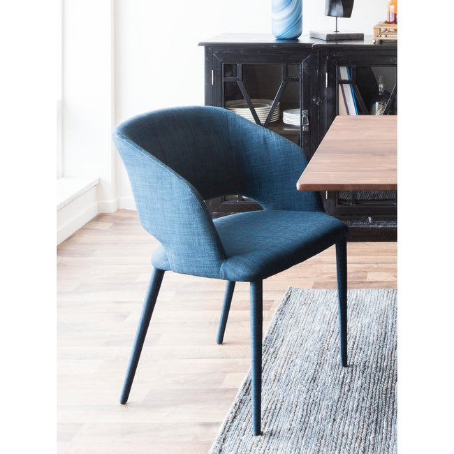 William Dining Chair - Navy Blue