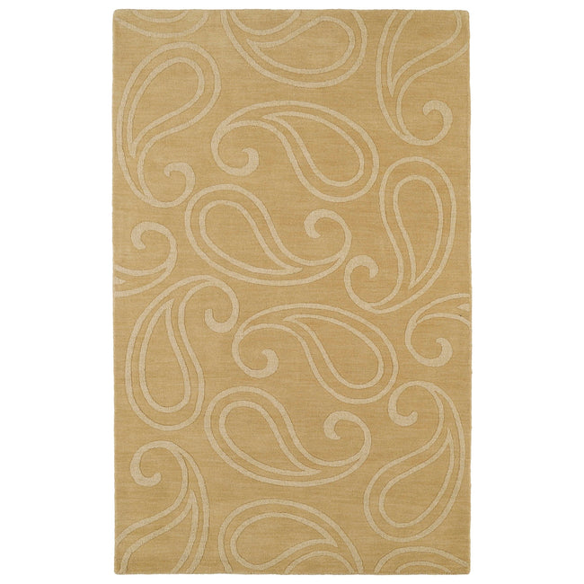 Imprints Classic Hand Tufted Area Rug - 5' x 8', Yellow, IPC05