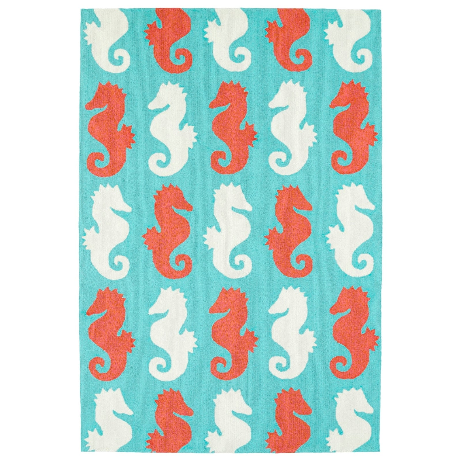 Sea Isle Collection Rug - 7'6" x 9', Multi, SEA03