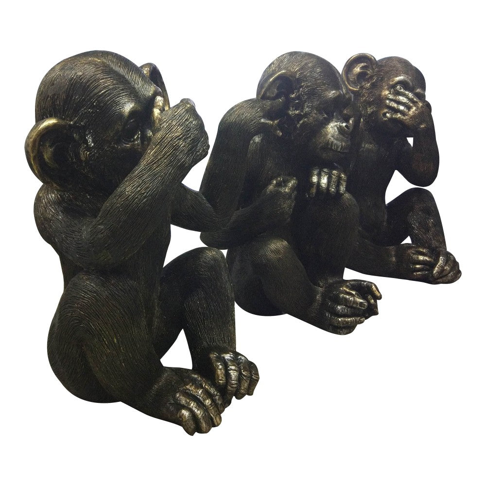 He Did It Chimps - Set of 3