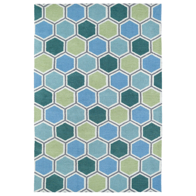 Lily & Liam Collection Rug - 8' x 10', Blue, LAL05