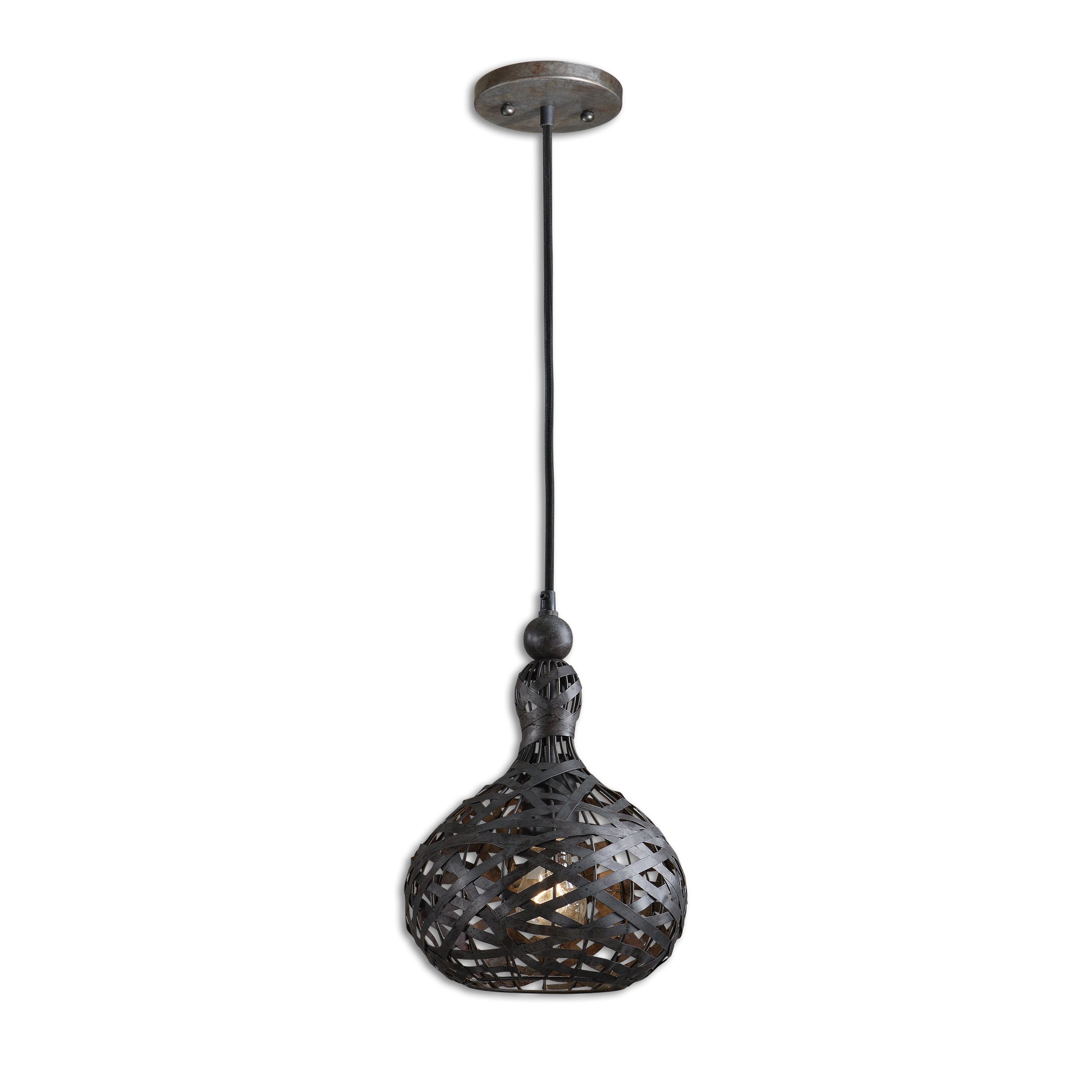 Alita Industrial 1 Light Mini Pendant