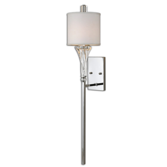 Grancona 1 Light Chrome Wall Sconce