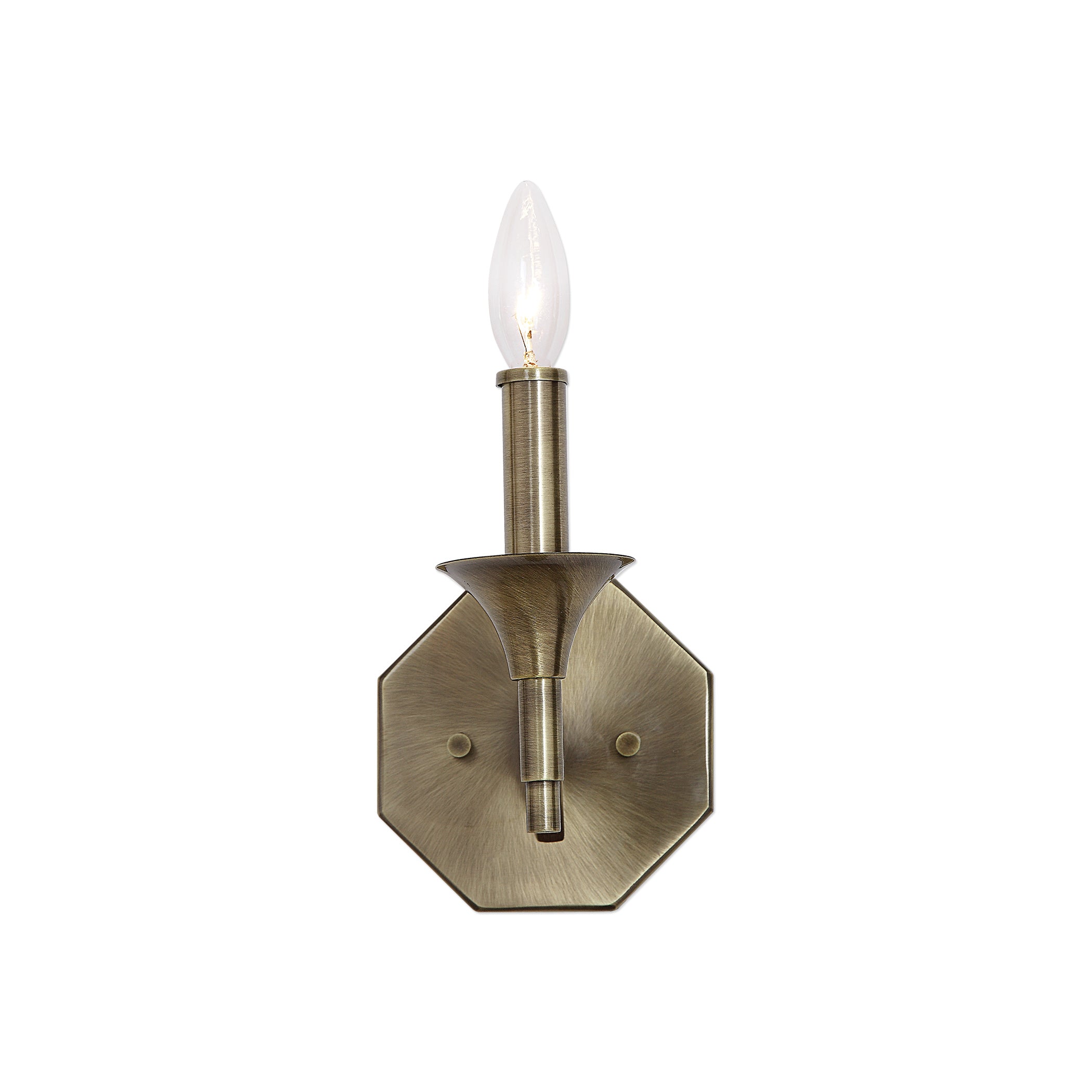 Brant Aged Brass 1 Light Sconce