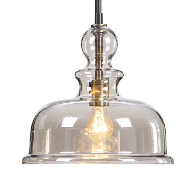 Eaton 1 Light Glass Pendant