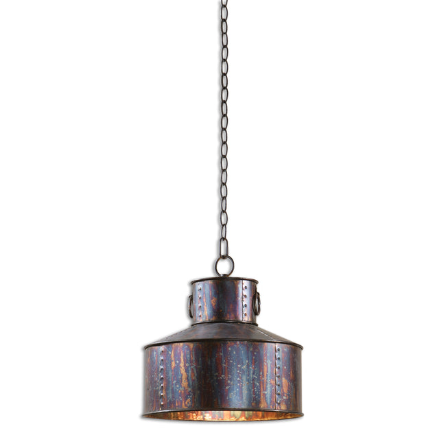 Giaveno 1 Light Oxidized Bronze Pendant