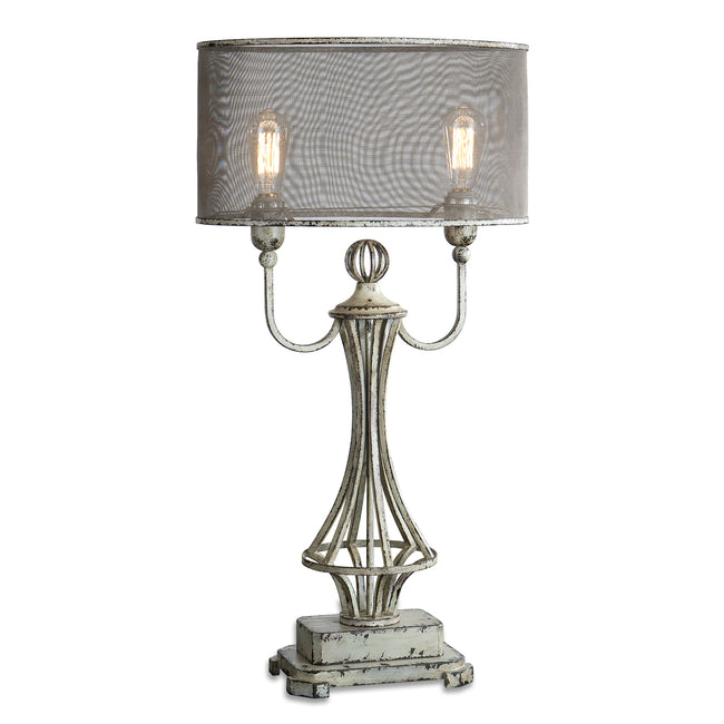 Pontoise Aged Ivory Table Lamp