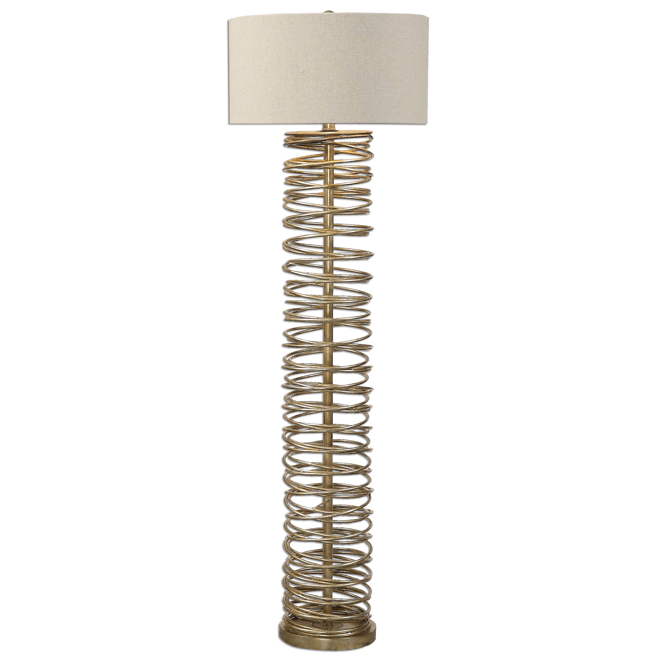 Amarey Metal Ring Floor Lamp