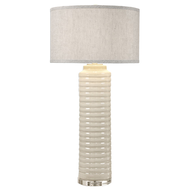 Yana Ribbed Cylinder Lamp