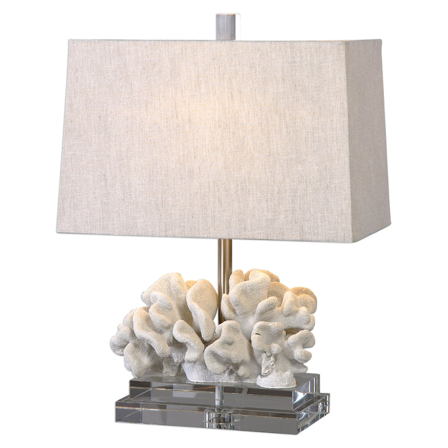 Coral Sculpture Table Lamp