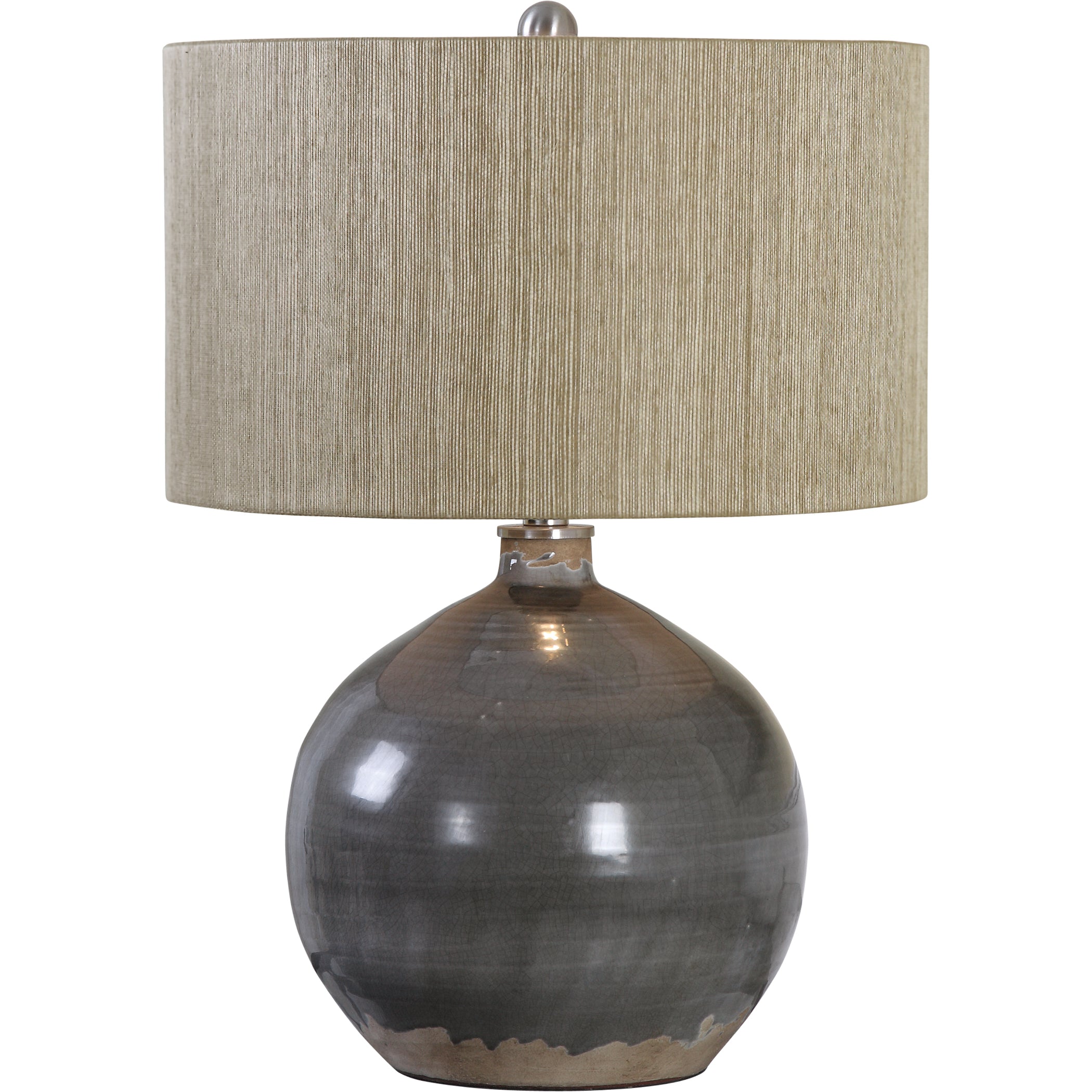 Vardenis Gray Ceramic Lamp