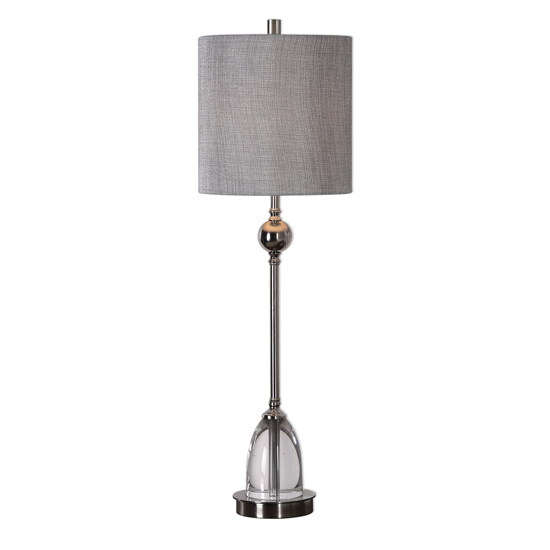 Gallo Nickel Buffet Lamp